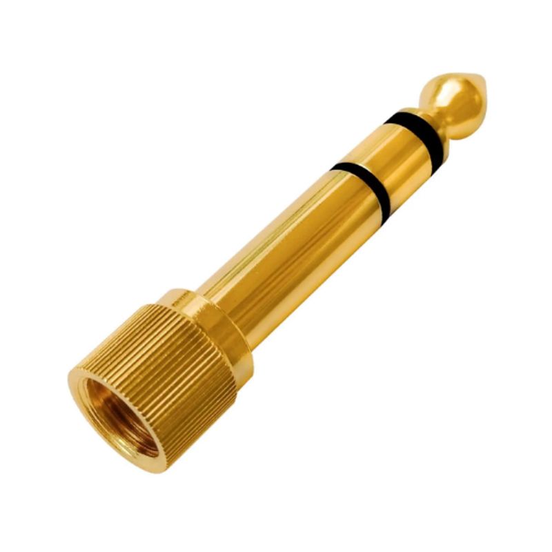 GENERICO - Adaptador Jack Stereo 35mm a Plug Stereo 63mm CXA022 SOUNDKING