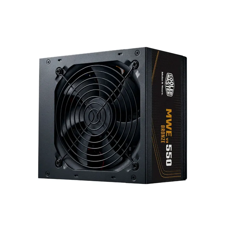 COOLER MASTER - FUENTE PODER COOLER MASTER MWE BRONZE V3 550W PN: MPE-5501-ACAAW-3BUS