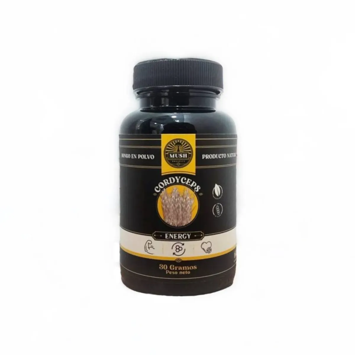 GENERICO - Cordyceps en Cápsulas 500 mg x 60 u - Mush Organics