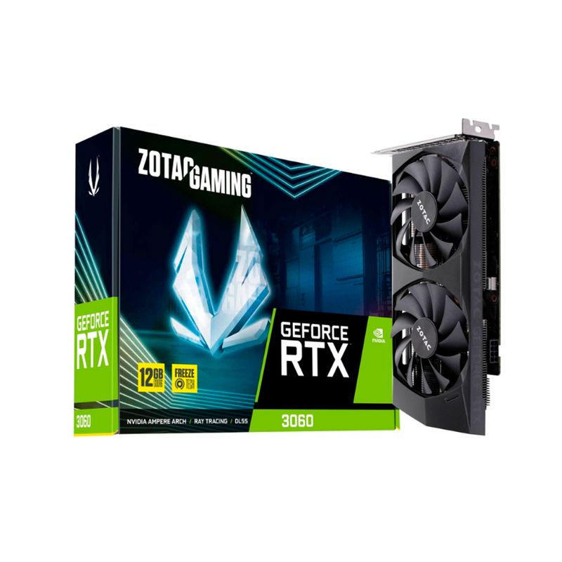 ZOTAC - ZOTAC GAMING GEFORCE RTX 3060 12GB GDDR6 PCIE 4.0 P/N: ZT-A30600P-10M