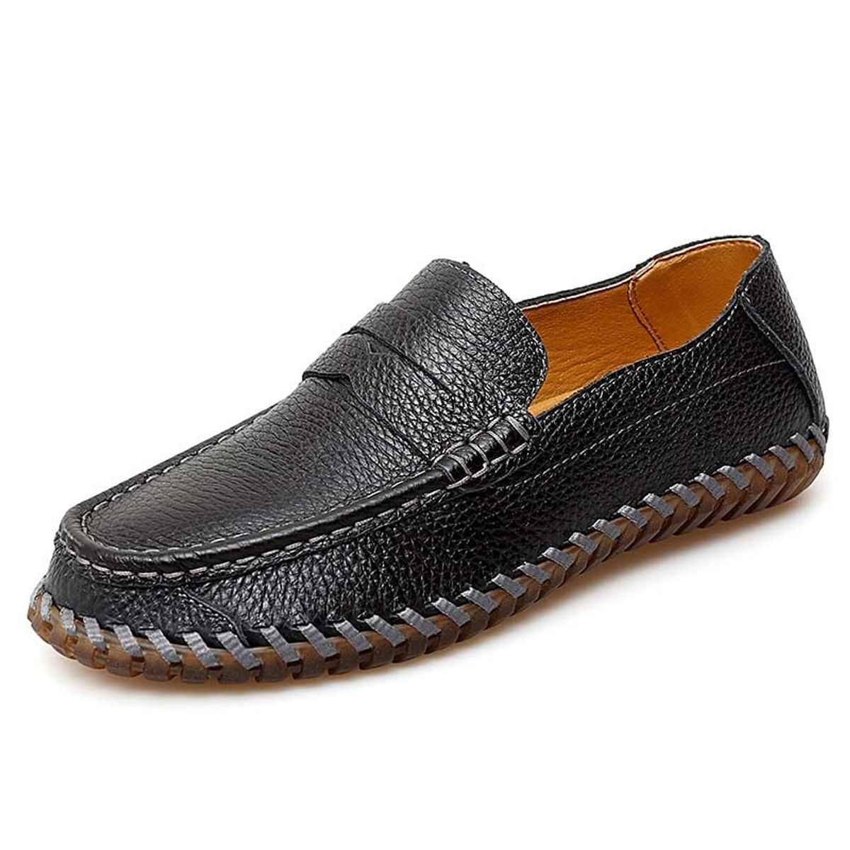 SHANDIAN - Zapato Formal Hombre Cuero Negro