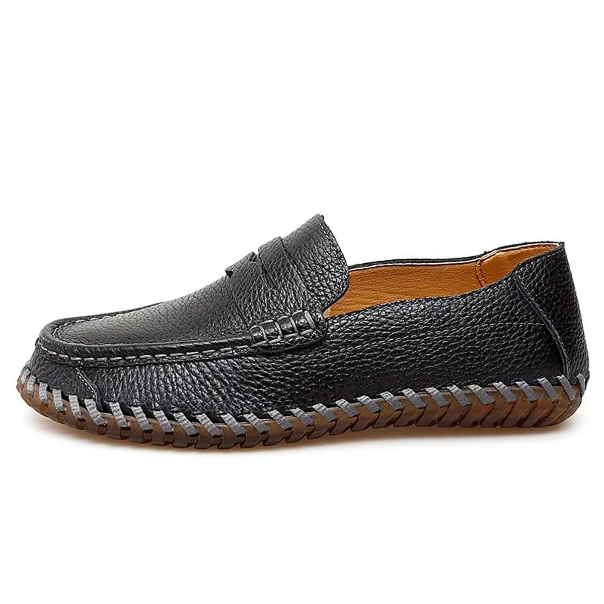 SHANDIAN - Zapato Formal Hombre Cuero Negro