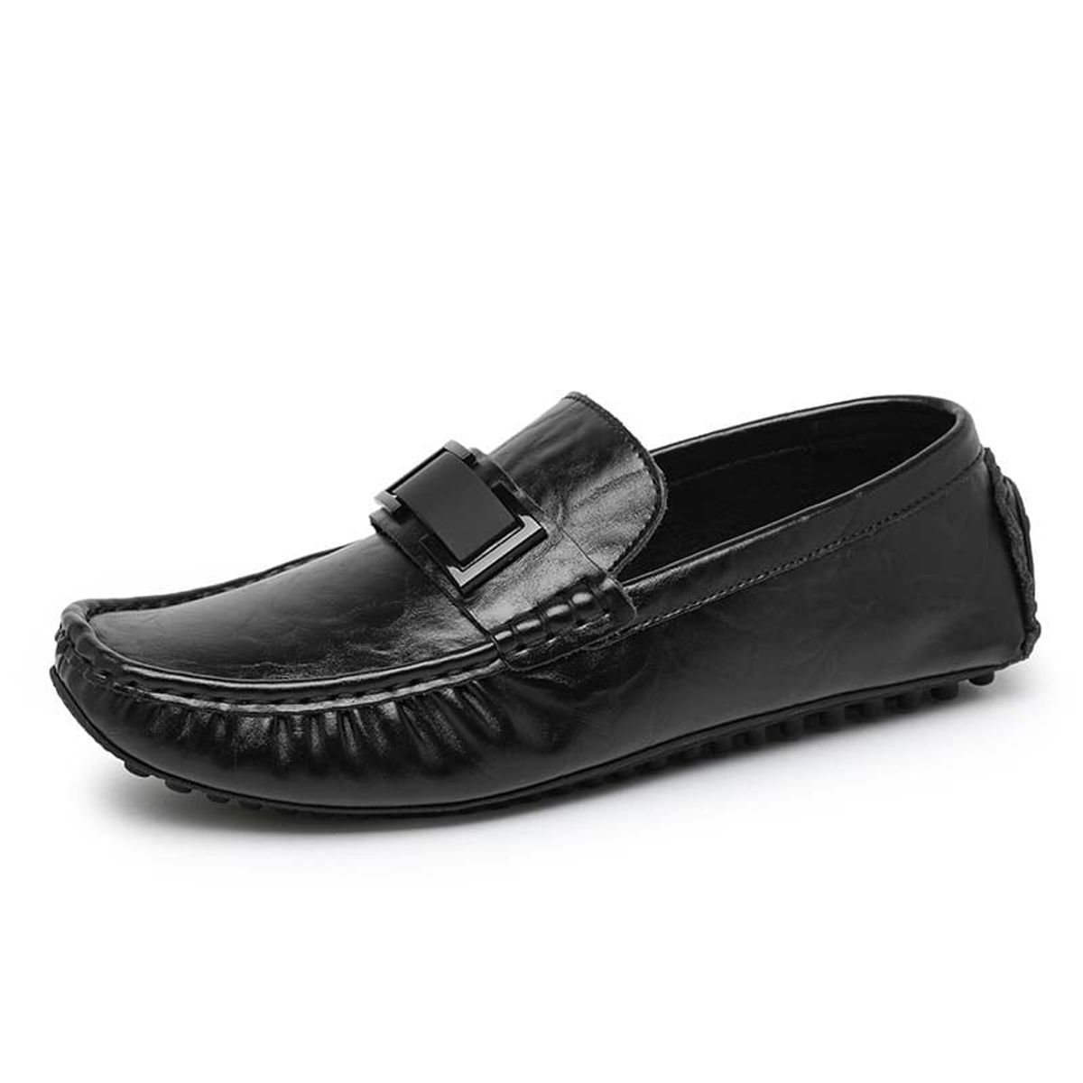 SHANDIAN - Zapato Formal Hombre Cuero Negro