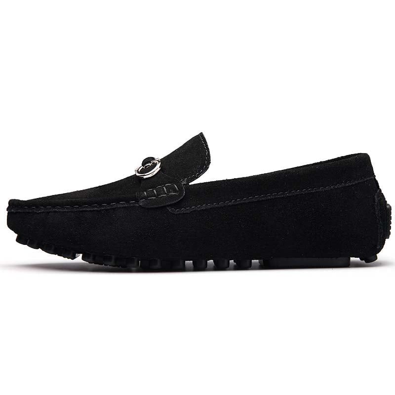 SHANDIAN - Zapato Formal Hombre Cuero Negro