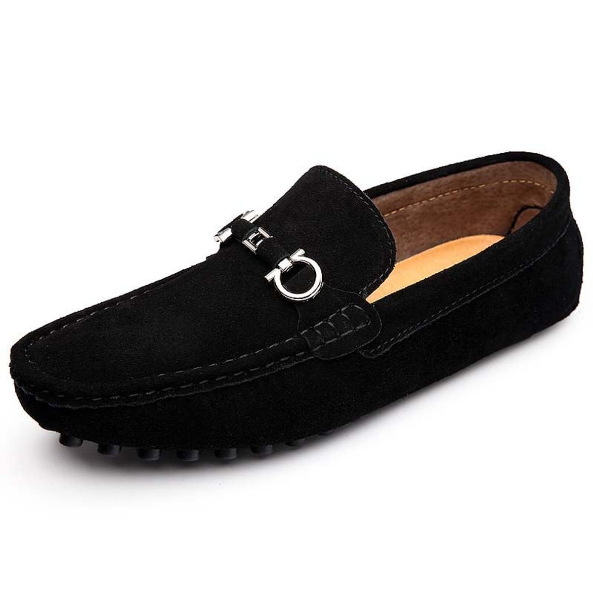 SHANDIAN - Zapato Formal Hombre Cuero Negro