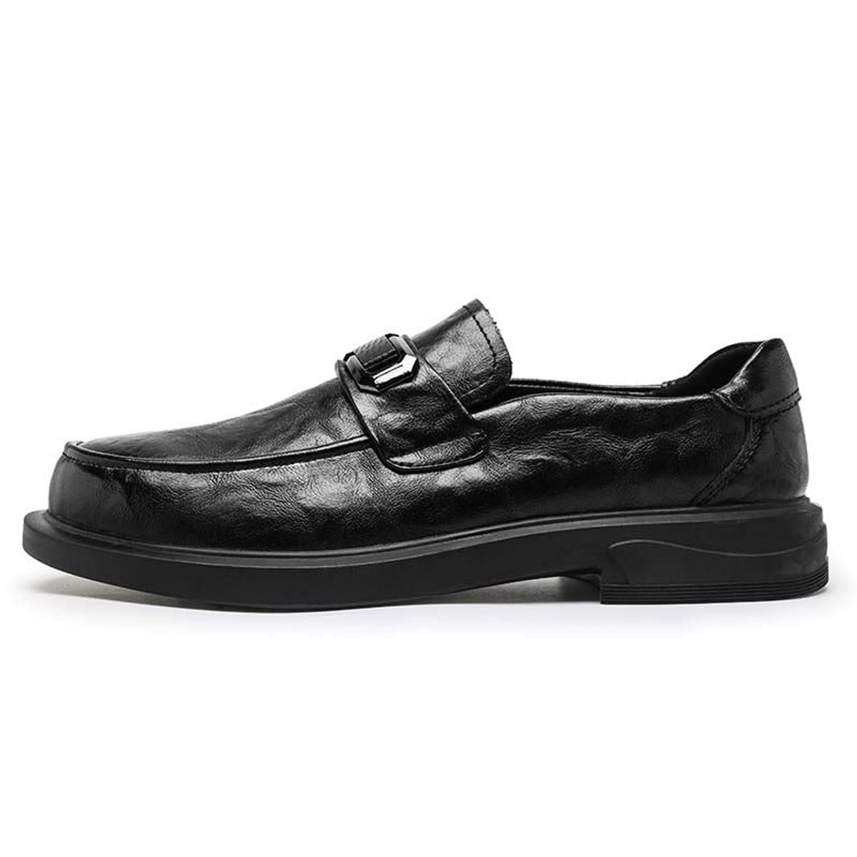 SHANDIAN - Zapato Formal Hombre Cuero Negro