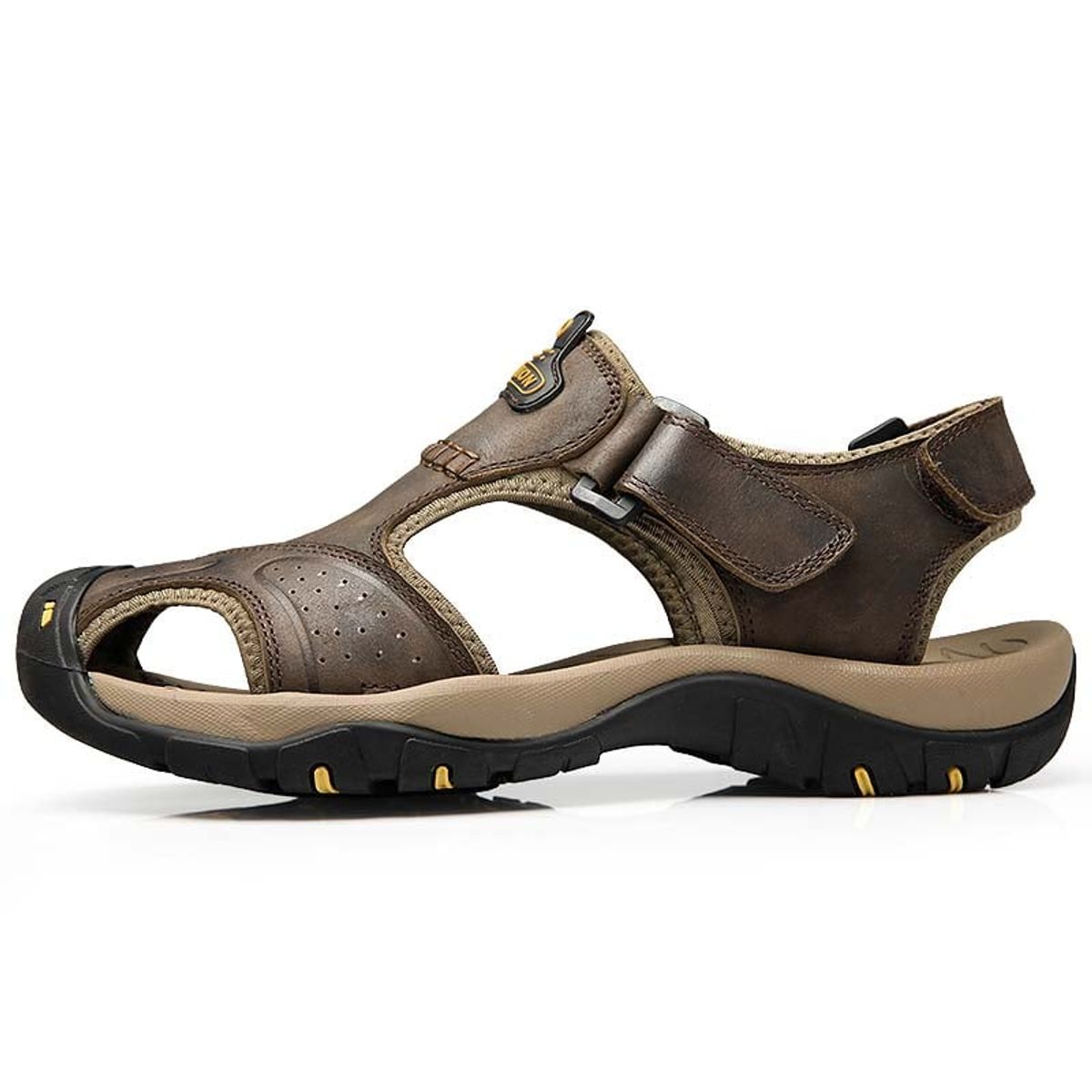 SHANDIAN - Sandalia de Trekking Para Explorar con Estilo Hombre Marrón