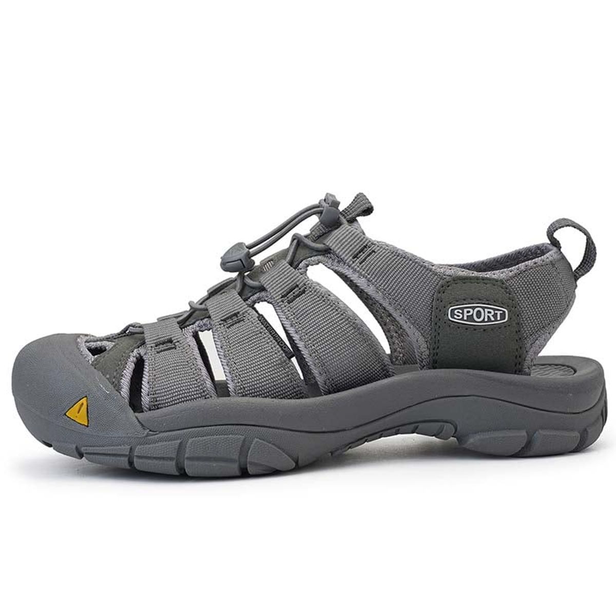 SHANDIAN - Sandalia de Trekking Para Explorar con Estilo Hombre Negro