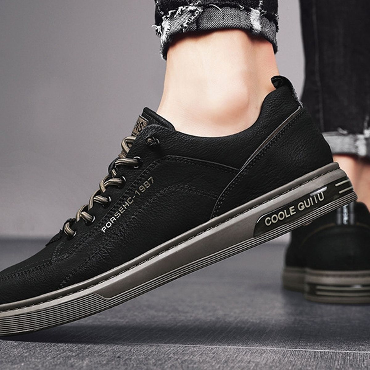 BLWOENS - Zapatos deportivas para hombres Zapatillas - Negro