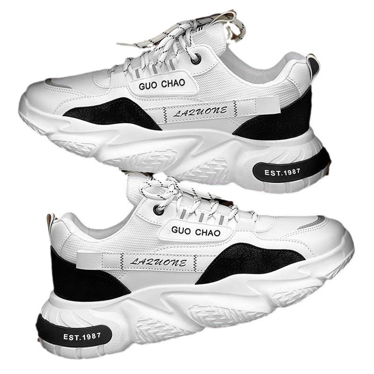 BLWOENS - Zapatos deportivas para hombres Zapatillas - Negro