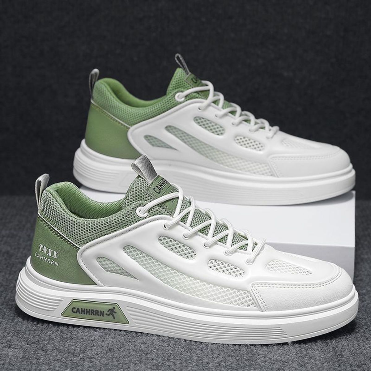 BLWOENS - Zapatos deportivas para hombres Zapatillas - Verde