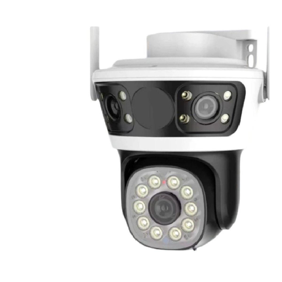 PREMIUM - Cámara De Seguridad TRIPLE LENTE Exterior Giratorio 855F