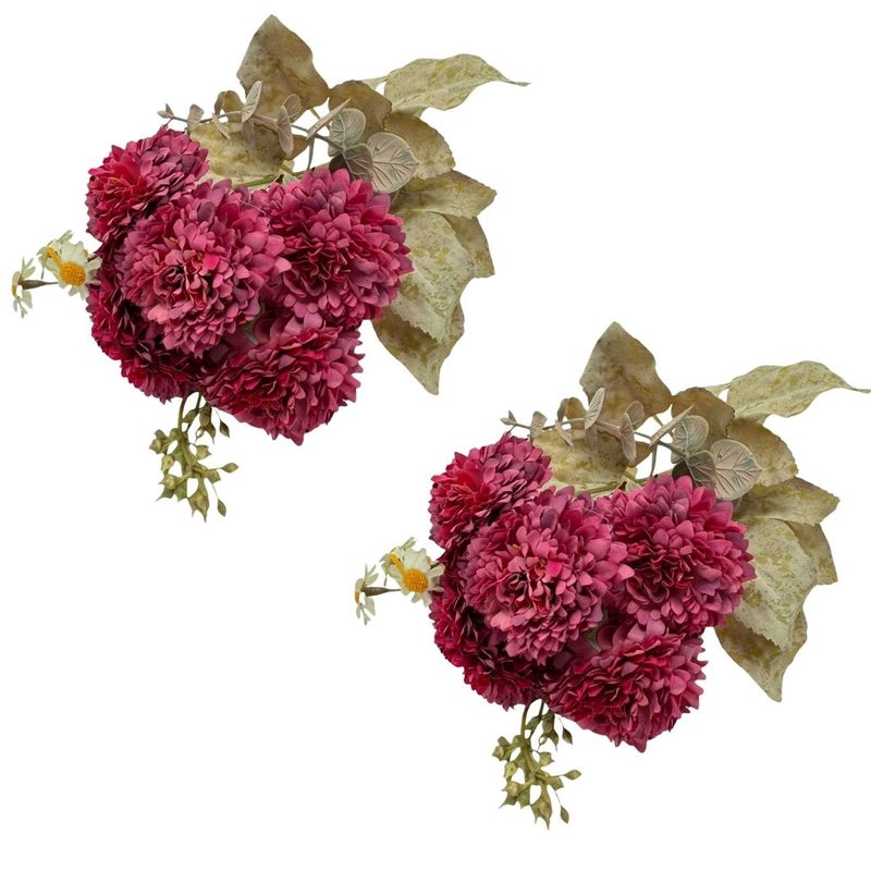 FLORIPA - Pack de 2 Bouquets De Flores Moon 8225-RJ FLORIPASTORE