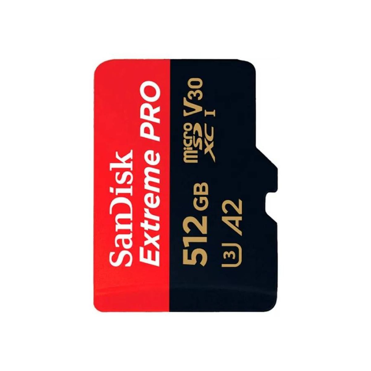 SANDISK - SanDisk Extreme Pro 512GB microSDXC - Tarjeta de Alta Velocidad UHS-I U3.