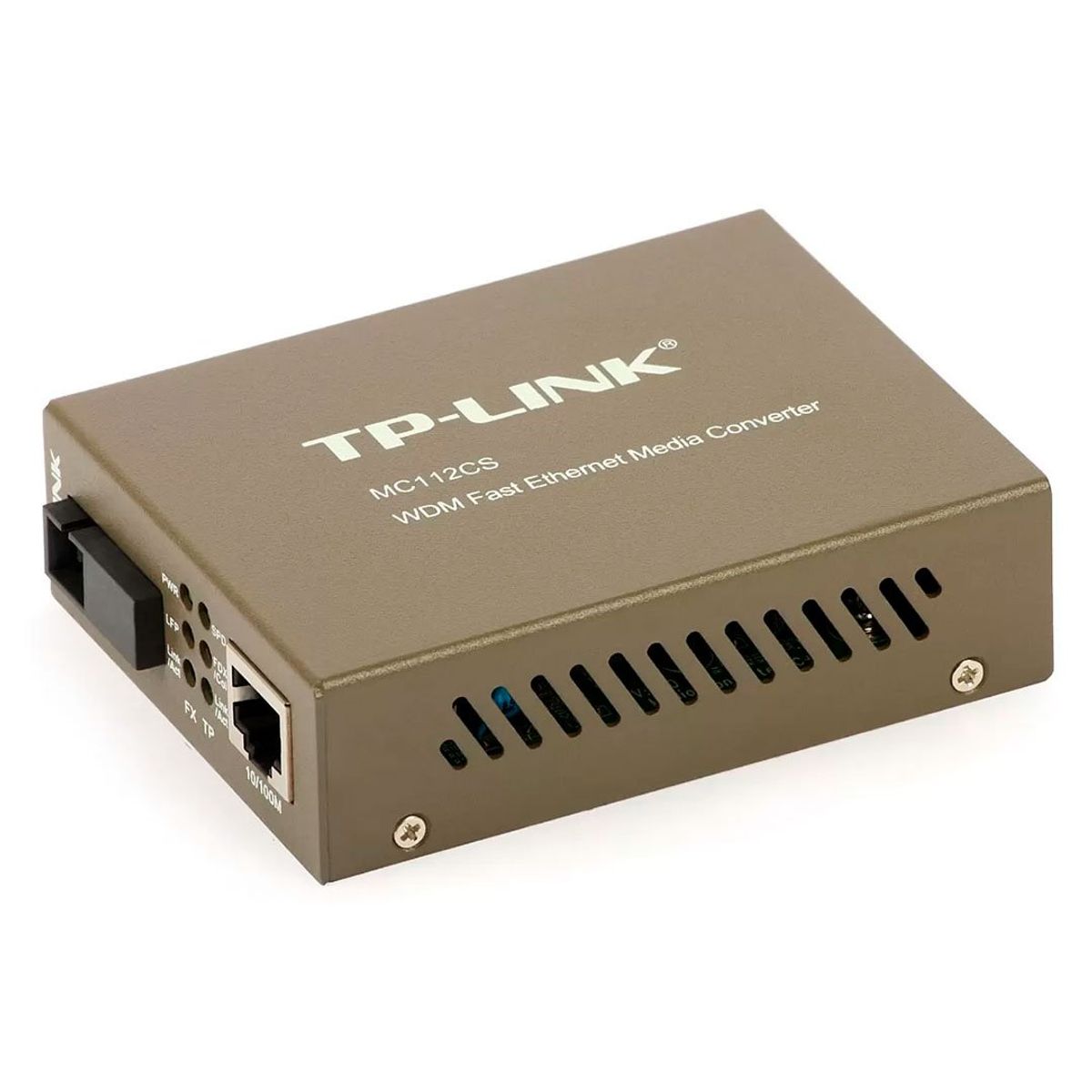 TP LINK - TP-LINK MC112CS Media Converter Monomodo 10100 20km
