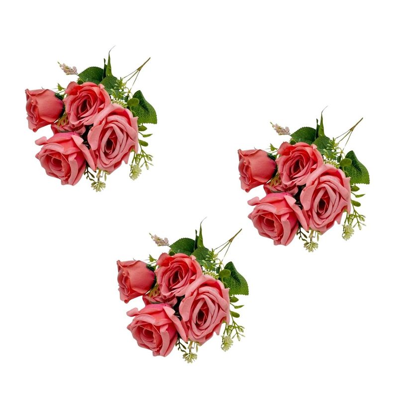 FLORIPA - Pack de 3 Bouquets De Rosas X5 BG405199E-FU FLORIPASTORE