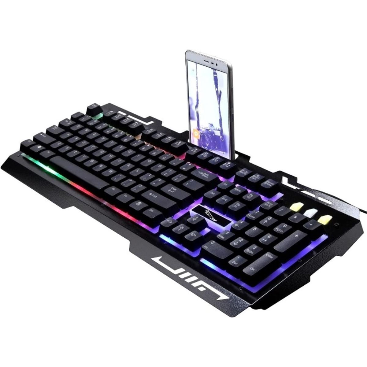 IMPORTADO MC - TECLADO GAMER RGB LUMINOSO LED