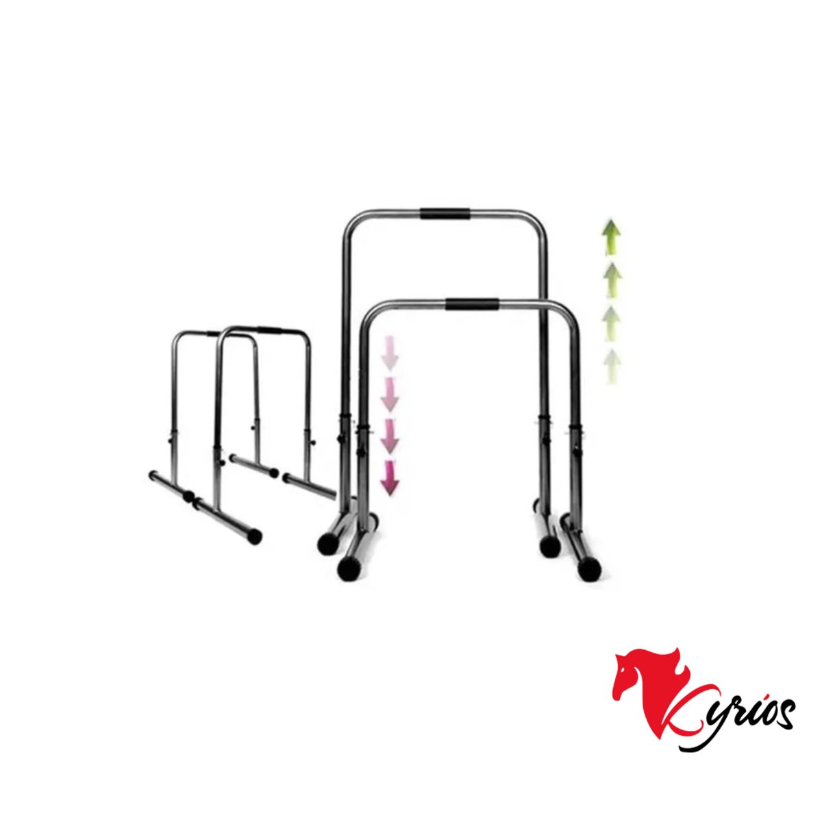 NO LOGO - PARALELAS REGULABLE Y PLEGABLE PARA ENTRENAR