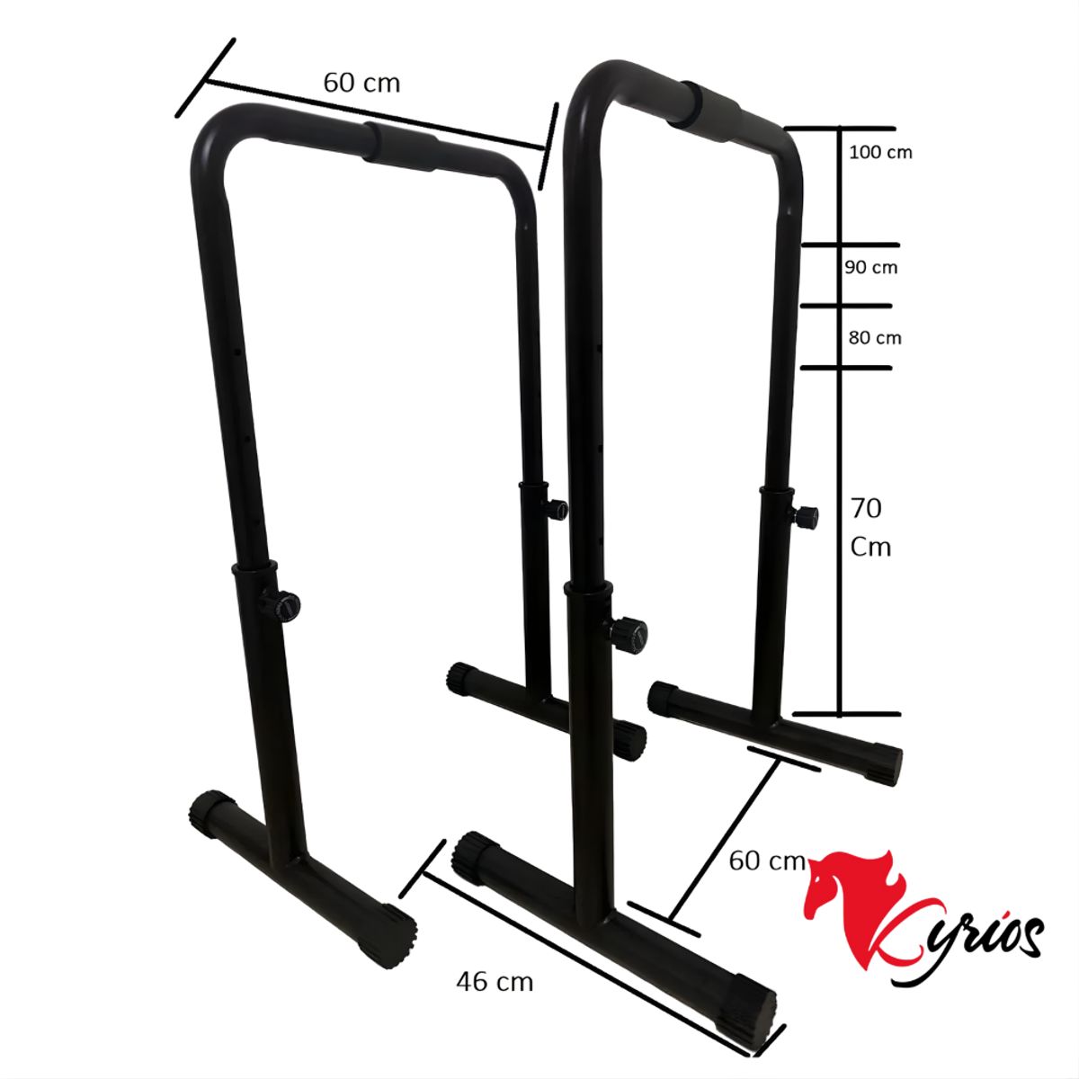 NO LOGO - PARALELAS REGULABLE Y PLEGABLE PARA ENTRENAR