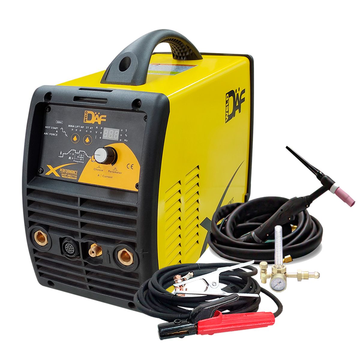 DAF - Máquina de soldar Tig 250A DAF Alta Frecuencia y Pulsado