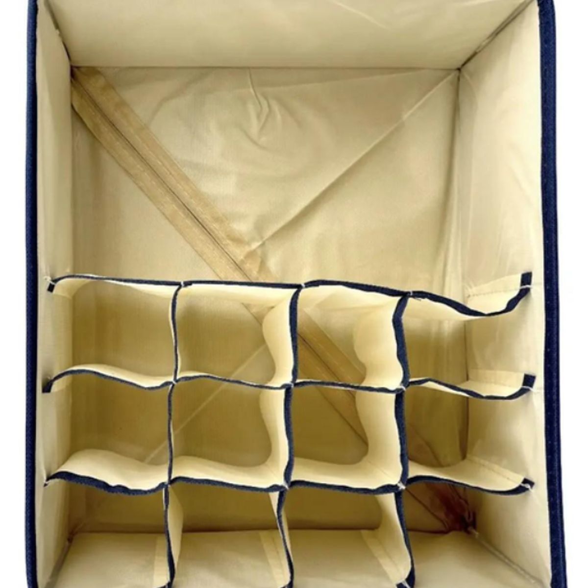 GENERICO - Caja de Almacenamiento de Ropa Interior  - Azul