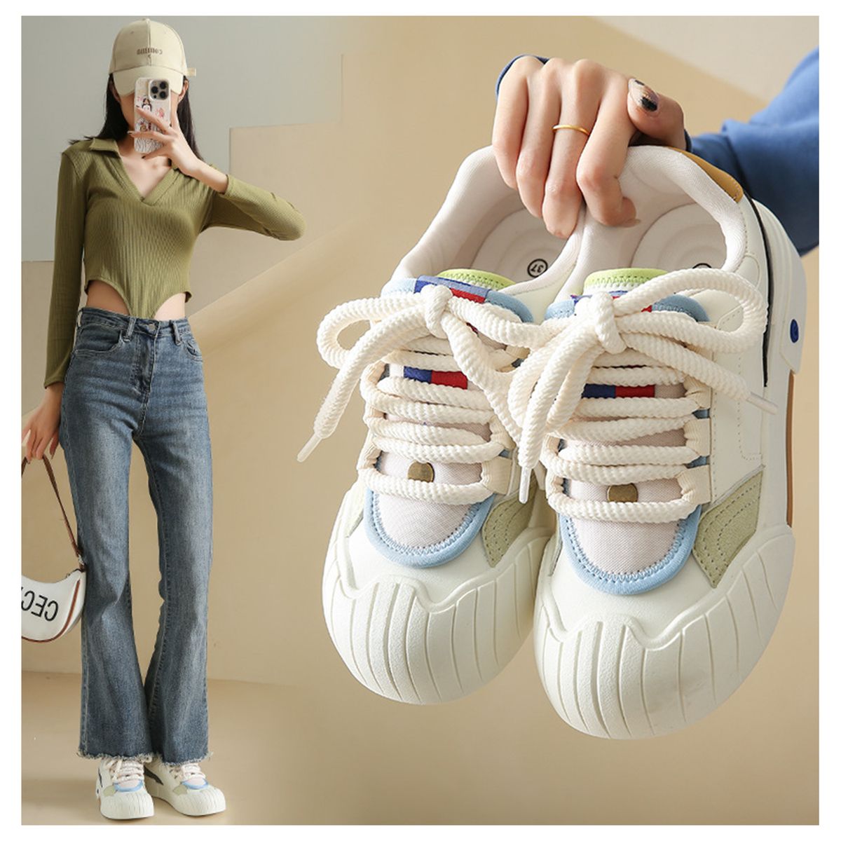 GENERICO - Zapatillas Urbanas para Mujer - Colors