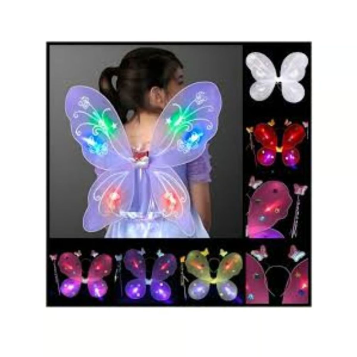 GENERICO - Alitas mariposa luminosa vinchavarita