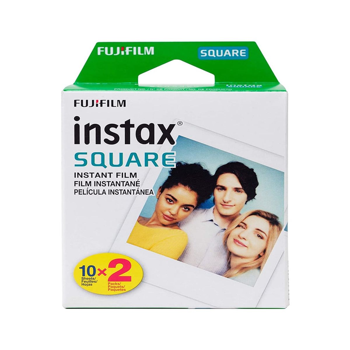 FUJIFILM - Pack de Pelicula Fujifilm Instax Square x20