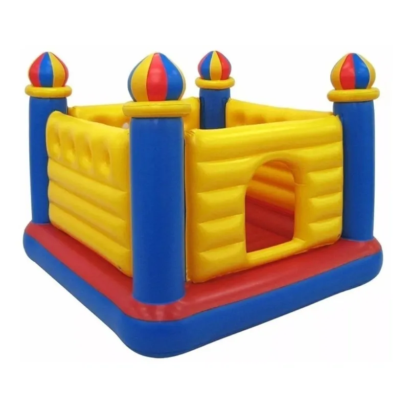 INTEX - Castillo Saltarín Inflable Multicolor Intex