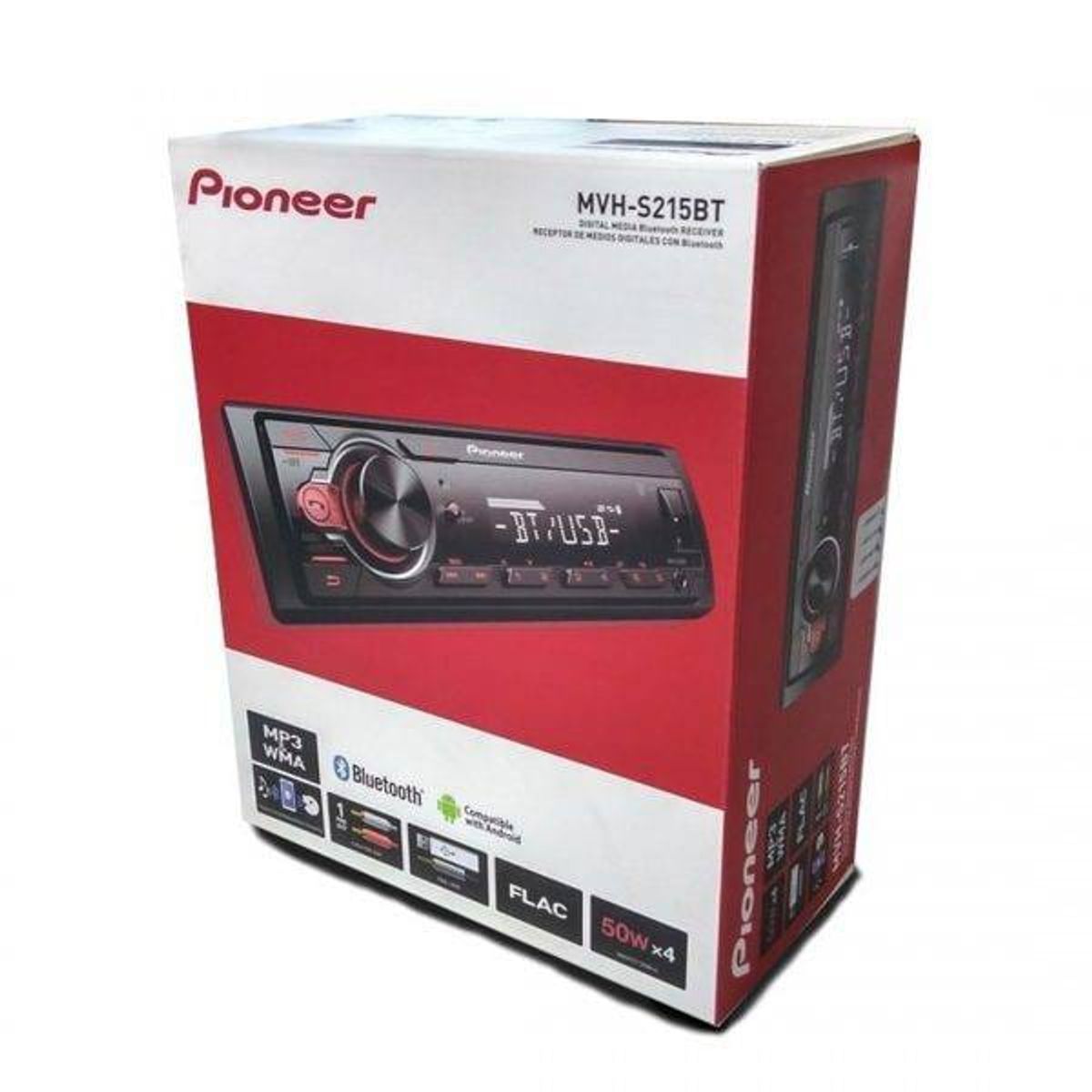 PIONEER - Autoradio Pioneer Bluetooth Mvh-215bt