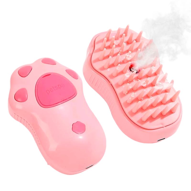 GENERICO - Cepillo de Vapor para Mascotas Quitapelusa - PATITA