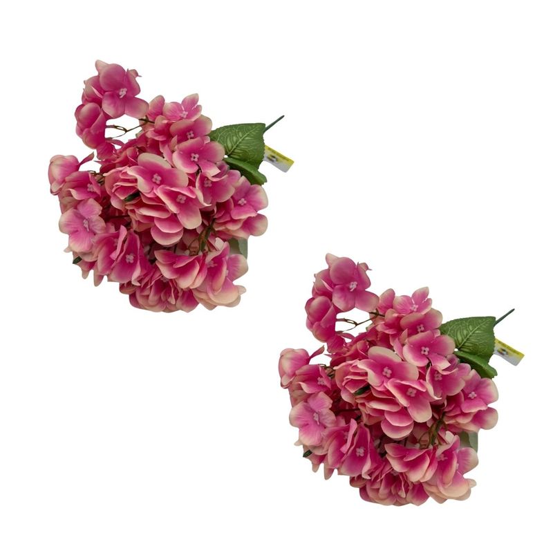FLORIPA - Pack de 2 Bouquets De Hortencia BG407055V-ROS FLORIPASTORE