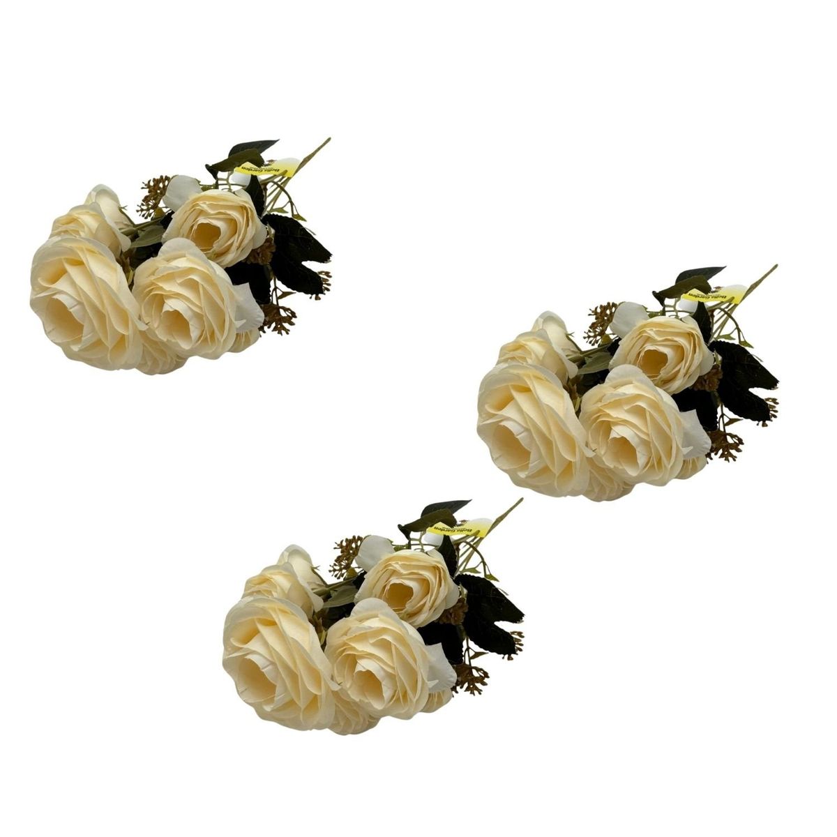 FLORIPA - Pack de 3 Bouquets De Ranunculo BG407050E-BL FLORIPASTORE