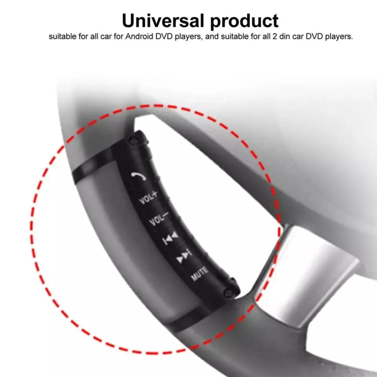 GENERICO - Mandos Al Volante Control De Timon Auto Camioneta