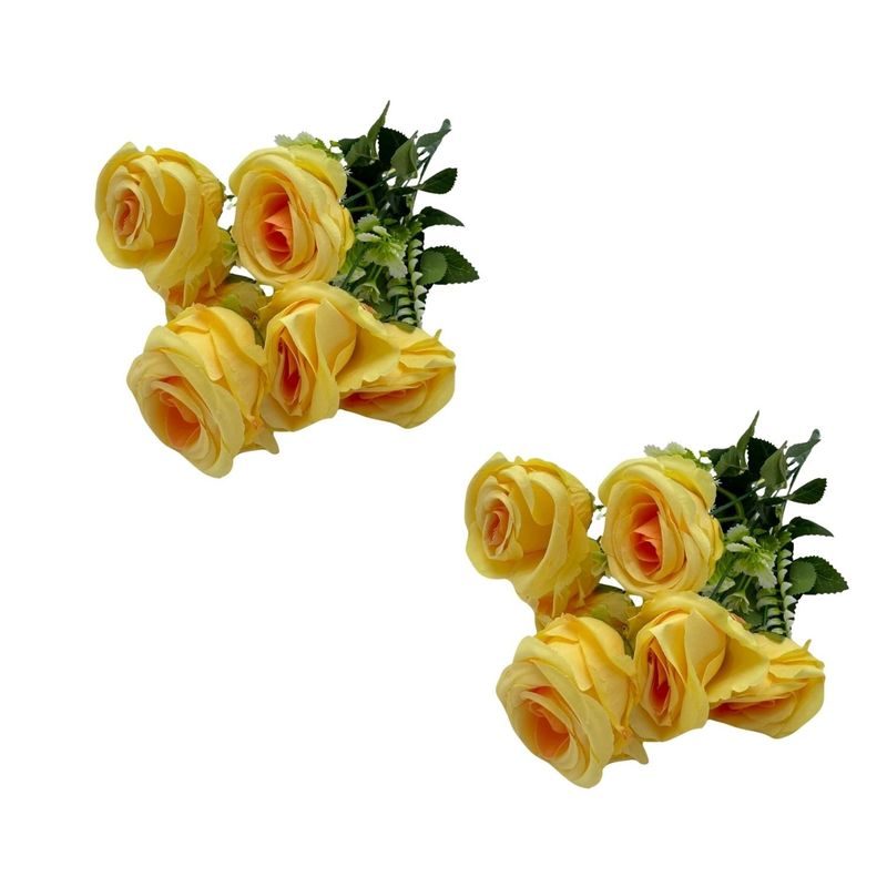 FLORIPA - Pack de 2 Bouquets De Rosas BG409016V-AM FLORIPASTORE