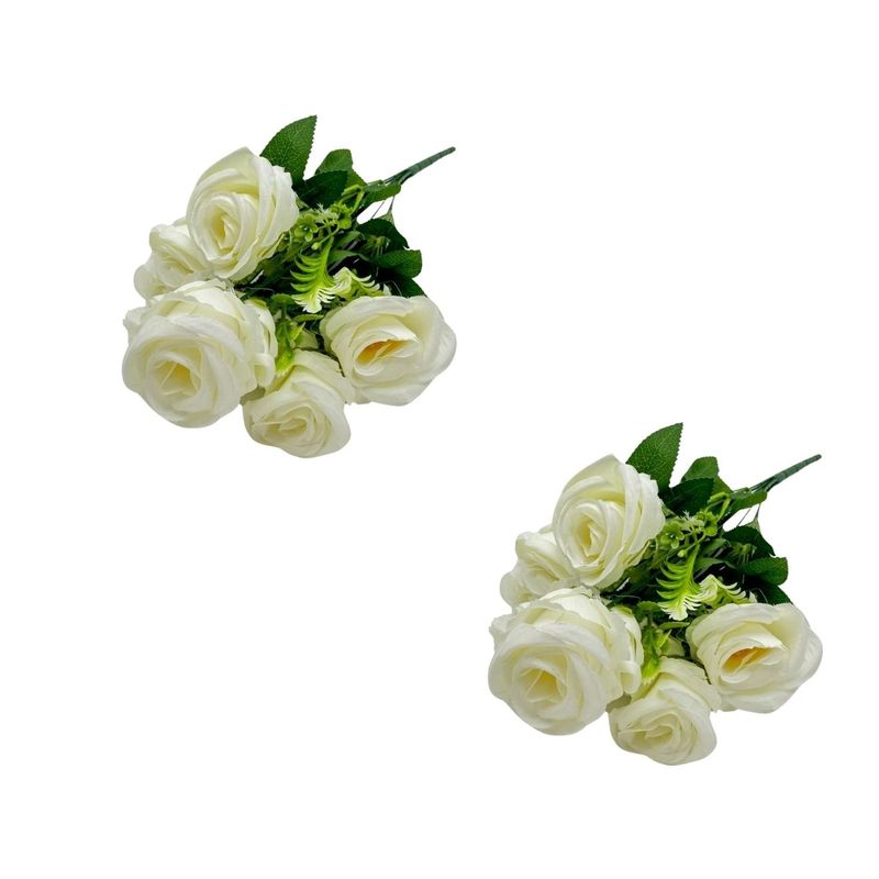 FLORIPA - Pack de 2 Bouquets De Rosas BG409016V-BL FLORIPASTORE