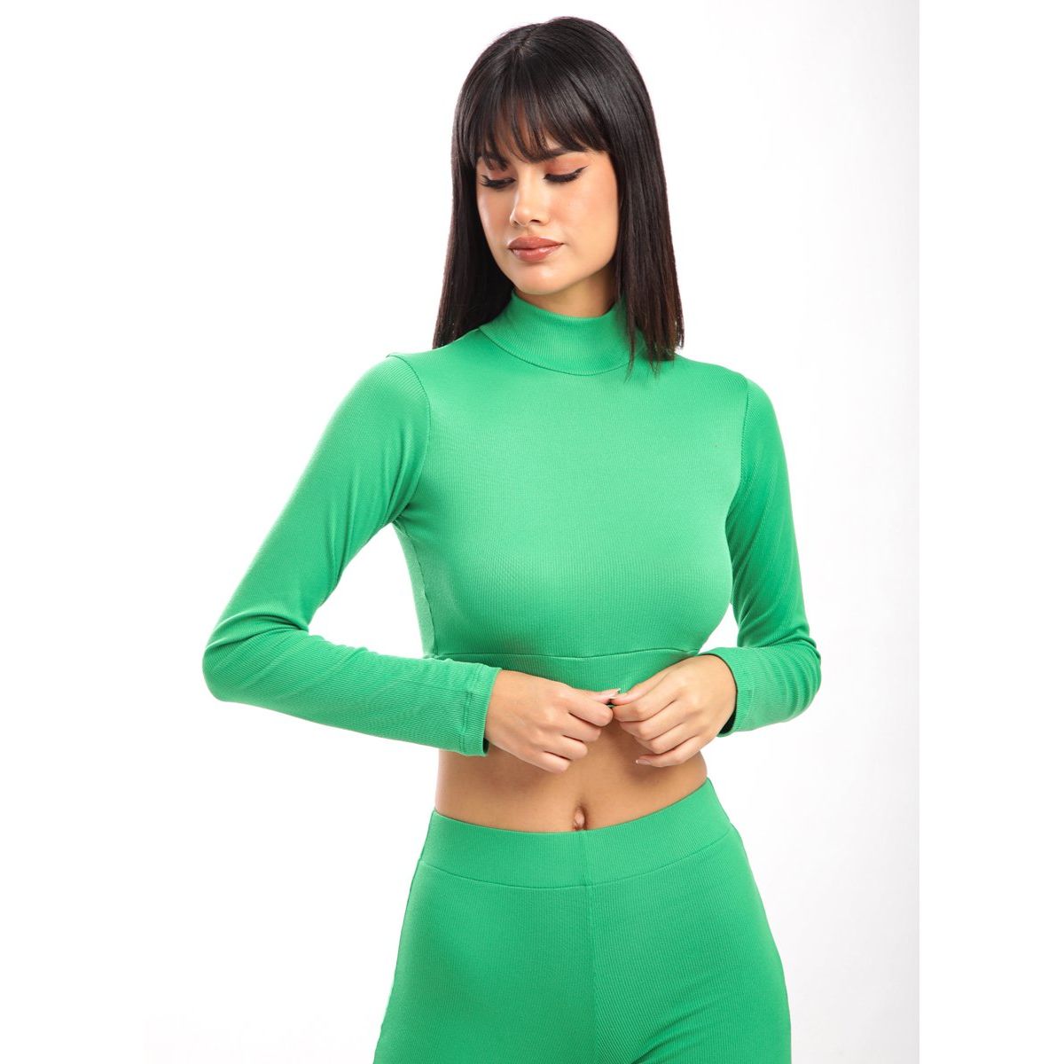 KATE LARRAIN - Top manga larga Rainbow