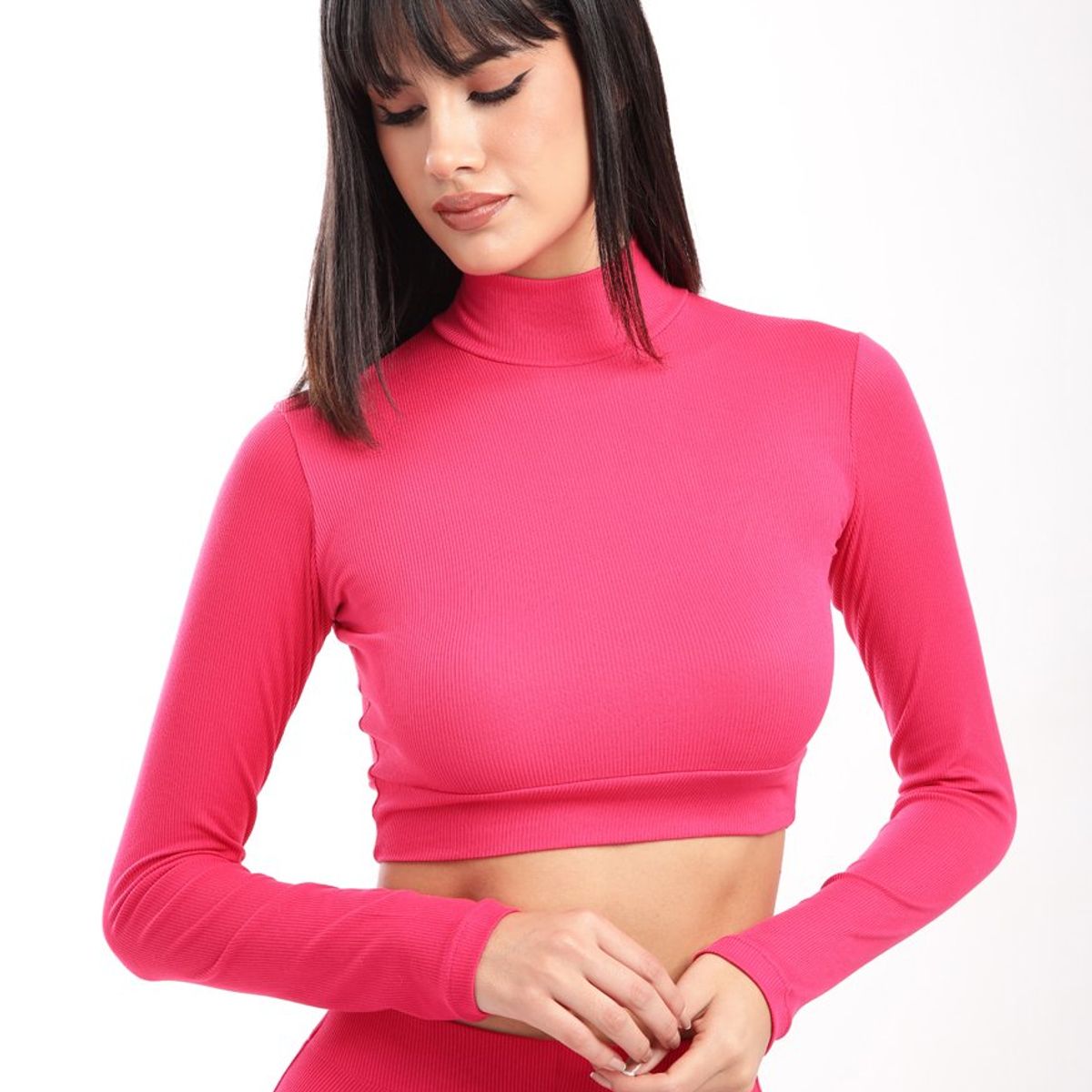 KATE LARRAIN - Top manga larga Rainbow