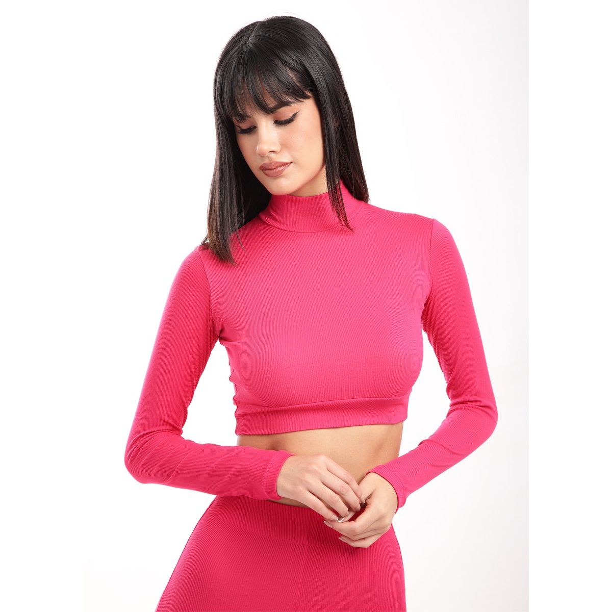 KATE LARRAIN - Top manga larga Rainbow