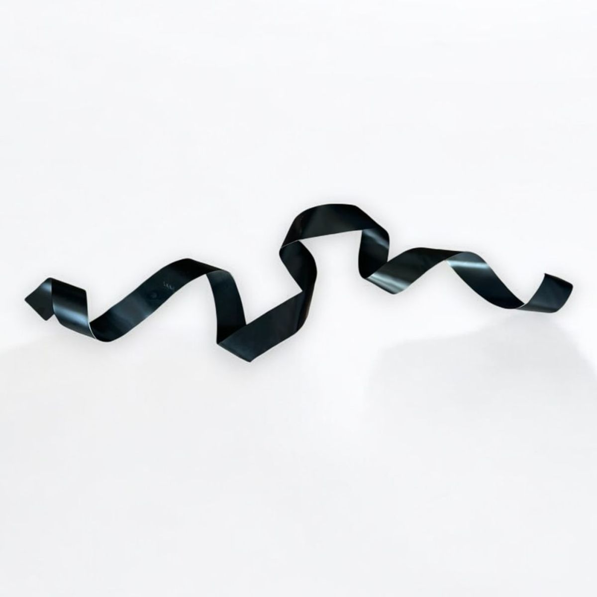 MAP DESIGN HOME - Escultura de Pared Curly Black 120x26x7 cm