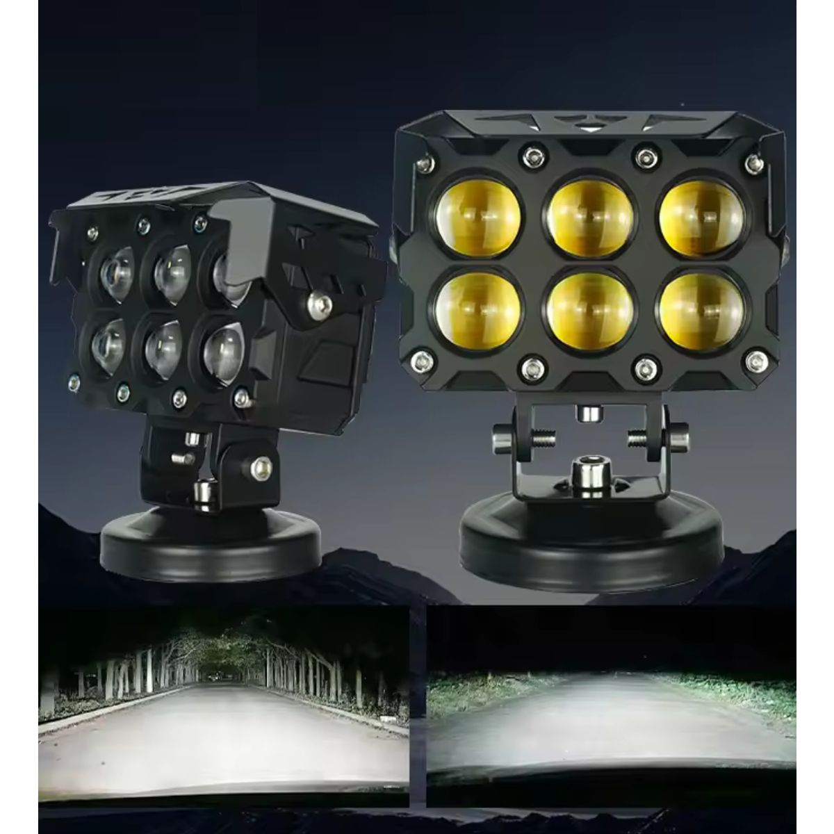 GENERICO - Neblinero Explorador de 6 Lupas Pesado