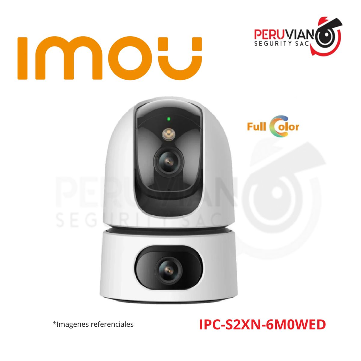 IMOU - Cámara Ranger Dual Imou3mp+3mp Audio 2 Vías Visión A Color 24/7 IPC-S2XN-6M0WED