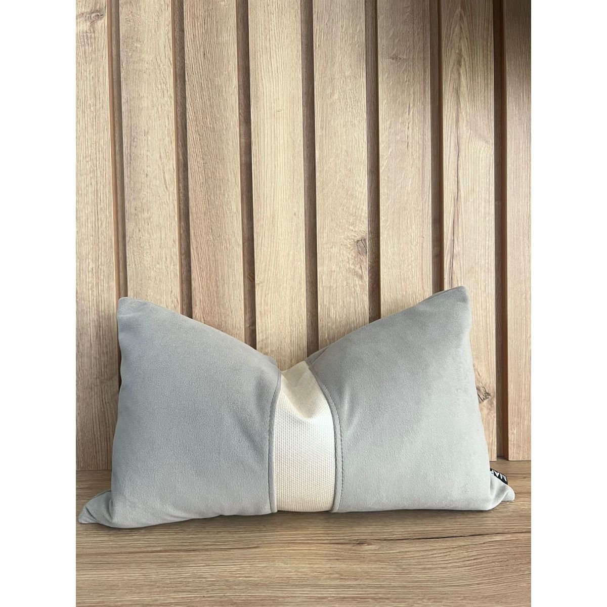 MAP DESIGN HOME - Funda De Cojin Cala Luxor Gray 50 x 30 cm