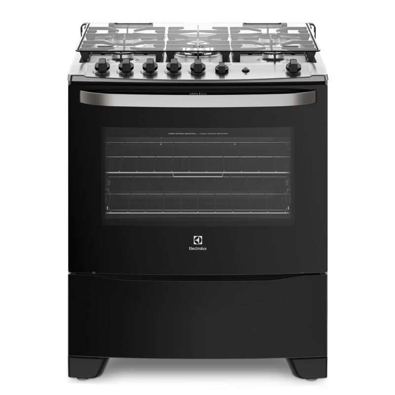 ELECTROLUX - Cocina Electrolux Freestanding a Gas con 5 quemadores de triple llama  76USM
