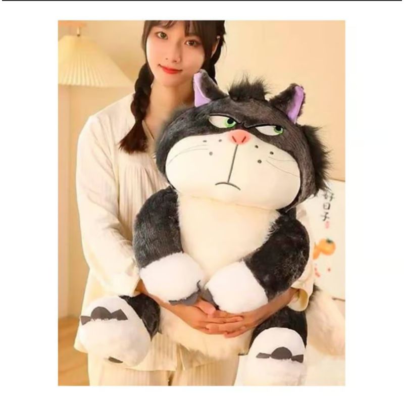 GENERICO - Peluche Gato Lucifer 60cm - Gato Enfadado Cenicienta