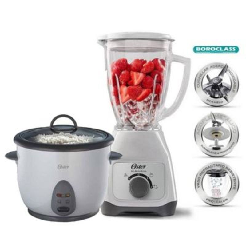 OSTER - Licuadora BLSTKAG-WRD 1.5 Lt 2v  Olla 1.8 Lt.