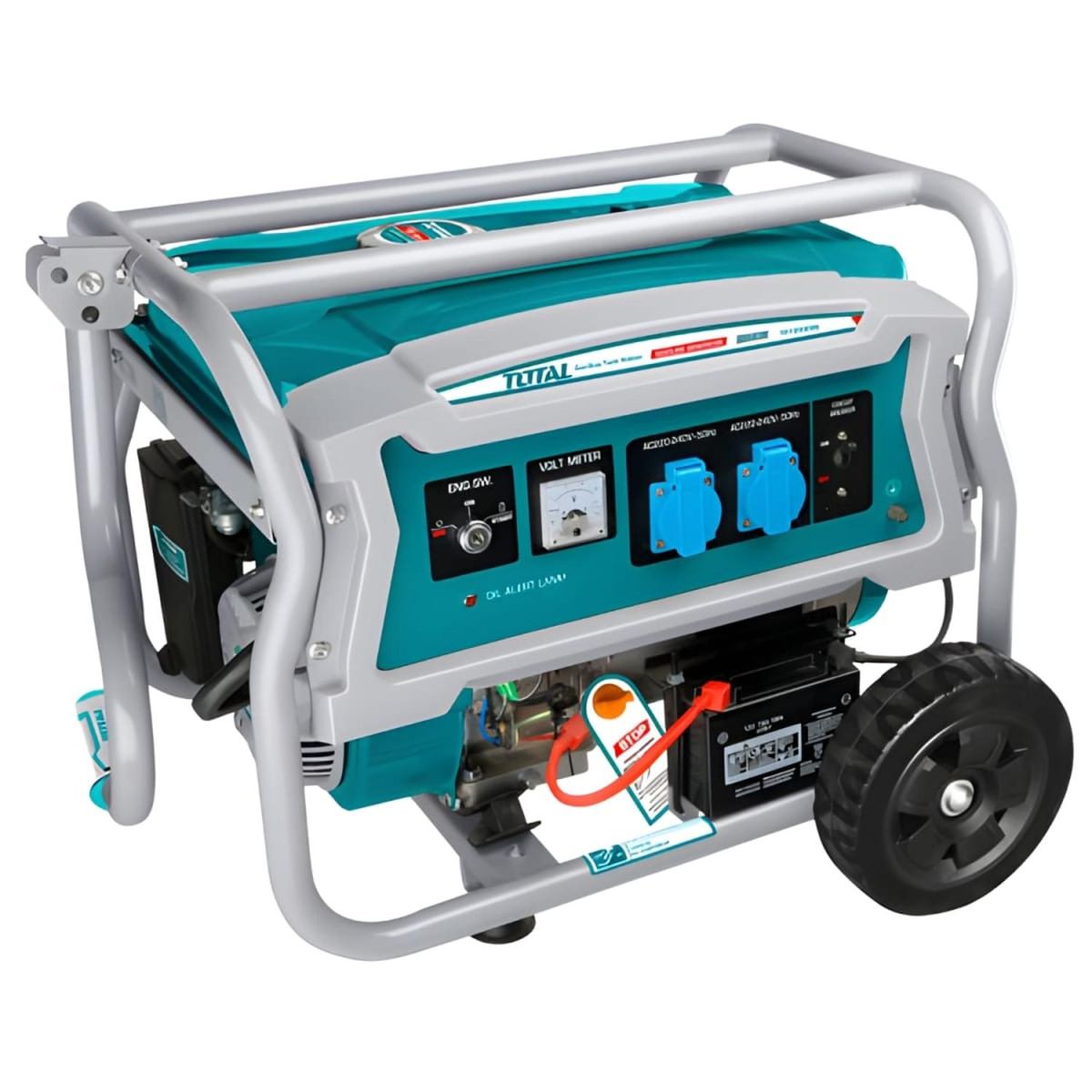 TOTAL - Generador A Gasolina 3500w Con Arrancador Eléctrico Total