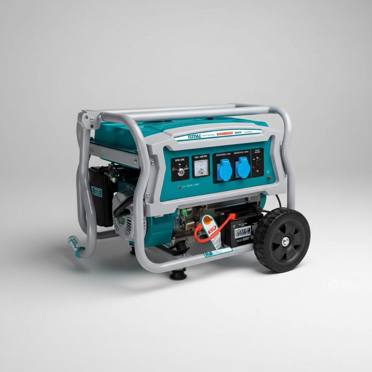TOTAL - Generador A Gasolina 3500w Con Arrancador Eléctrico Total