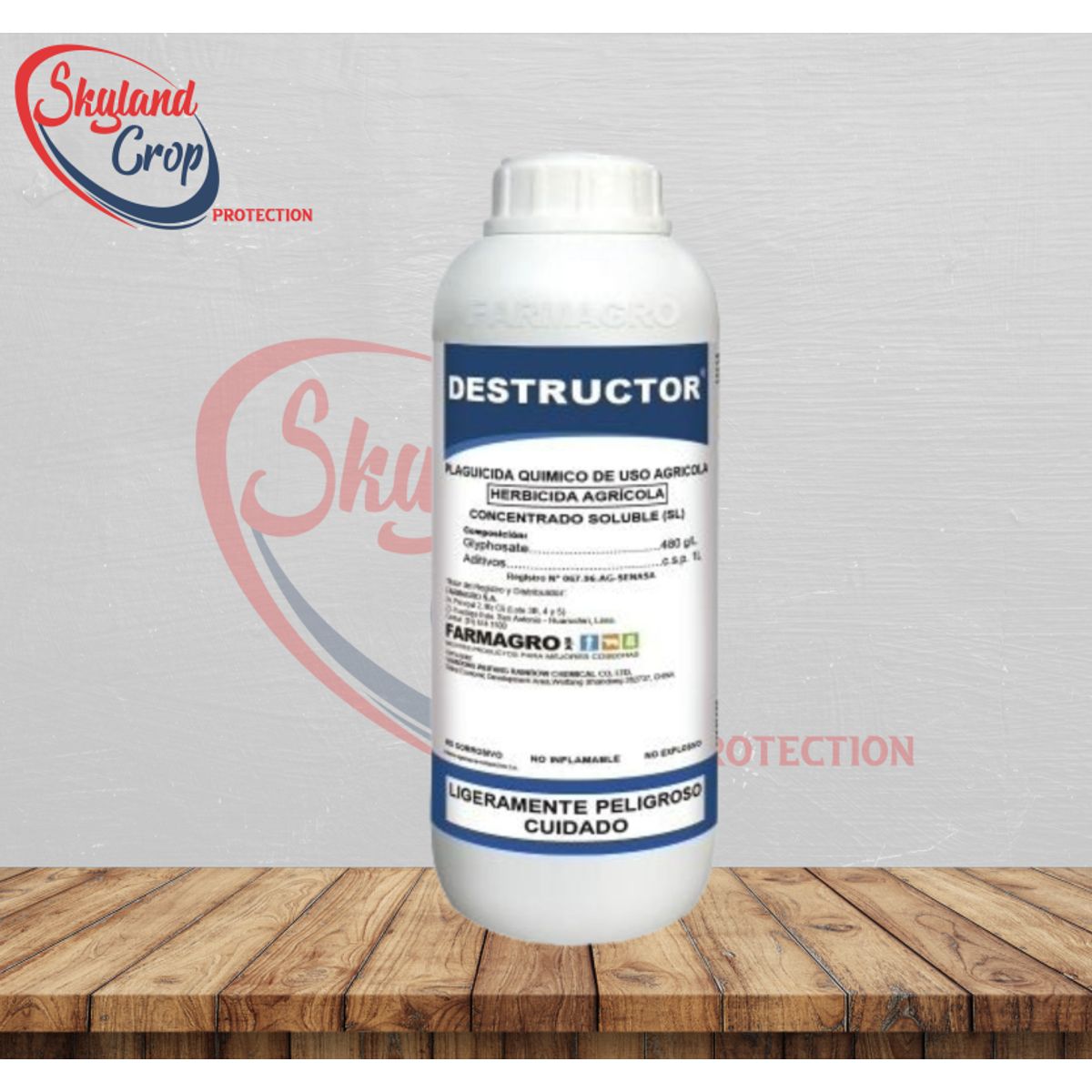 GENERICO - DESTRUCTOR 480 1L HERBICIDA  AGRÍCOLA