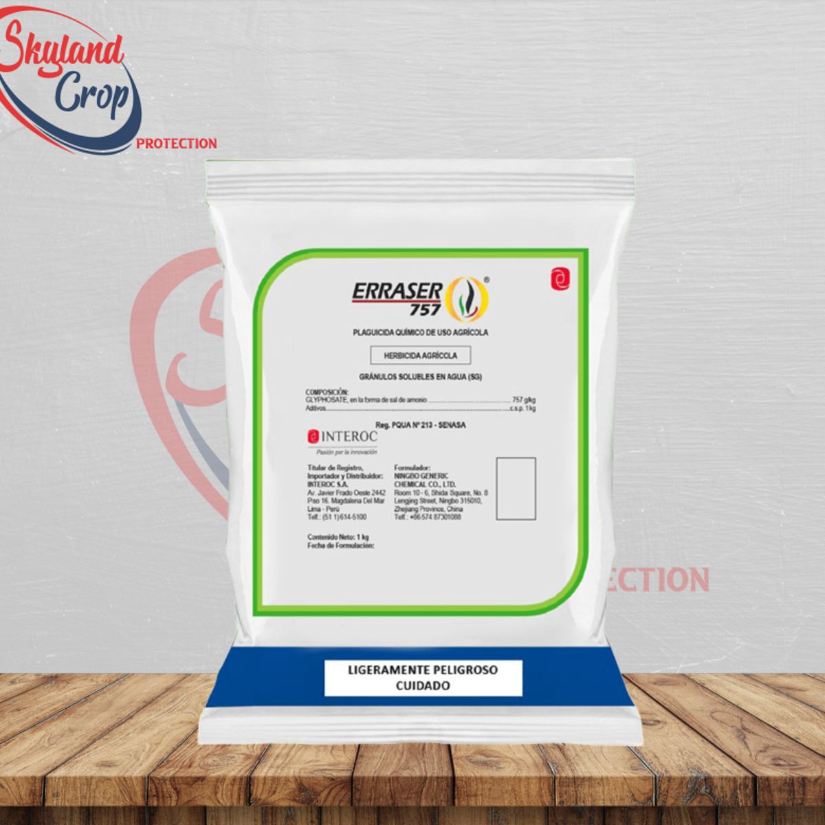 GENERICO - ERRASER 757  1Kg HERBICIDA AGRÍCOLA